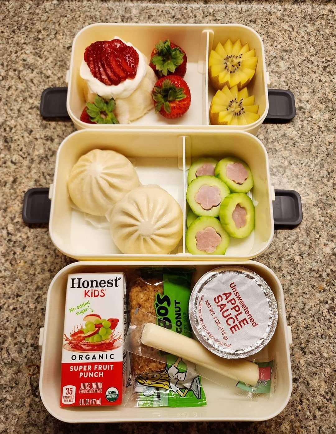 Image of a tray of healthy choices by Allie Fallon